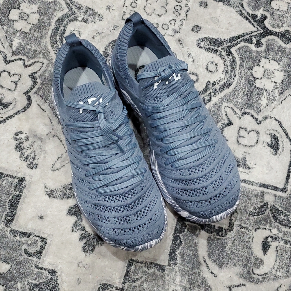 APL Gray Knit Sneakers